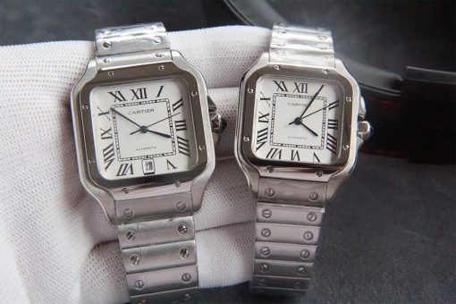 Cartier Santos NEW 2024 Santos De Cartier Large White Dial WSSA0018