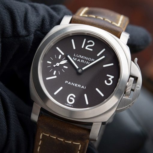 Panerai Luminor Marina RARE OOR SERIES Titanium Black Dial PAM61 44