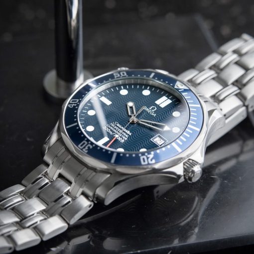 OMEGA Seamaster SMP Diver Date Blue Ceramic Steel James Bond Automatic