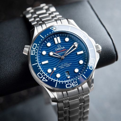 Omega Seamaster Diver 300 M Blue Ceramic 2023 Bracelet NATO Chronometer 42