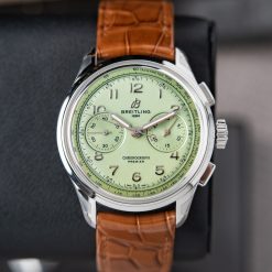 Breitling Premier B09 Chronograph Pistachio Green Dial