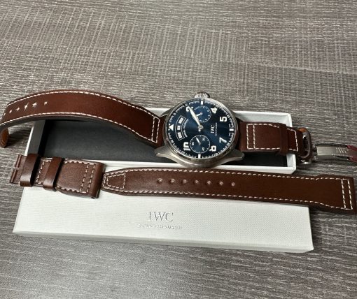 IWC Big Pilot’s Watch Annual Calendar RARE Edition “Le Petit Prince” White Gold