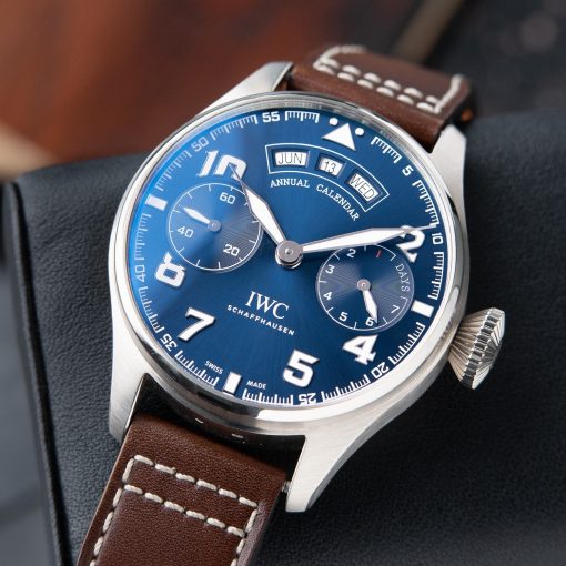 IWC Big Pilot’s Watch Annual Calendar RARE Edition “Le Petit Prince” White Gold