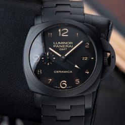 Panerai Luminor 1950 3 Days GMT Tuttonero Ceramic Bracelet Black Pam438