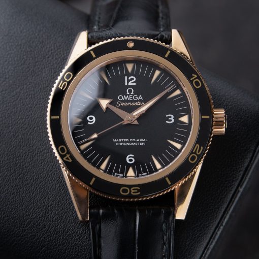 Omega Seamaster 300 Master Co-Axial Chronometer Sedna Rose Gold