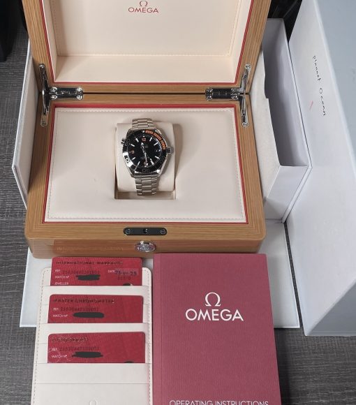 Omega Seamaster Planet Ocean 2023 Dive Steel Black Orange Ceramic 8900