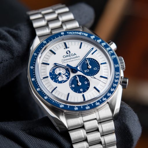 Omega Speedmaster Anniversary Silver Snoopy Award