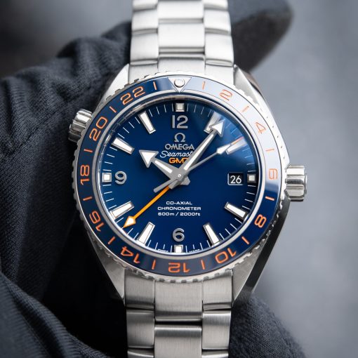 Omega Seamaster Planet Ocean 600M Good Planet Diver Blue Bracelet 43.5mm