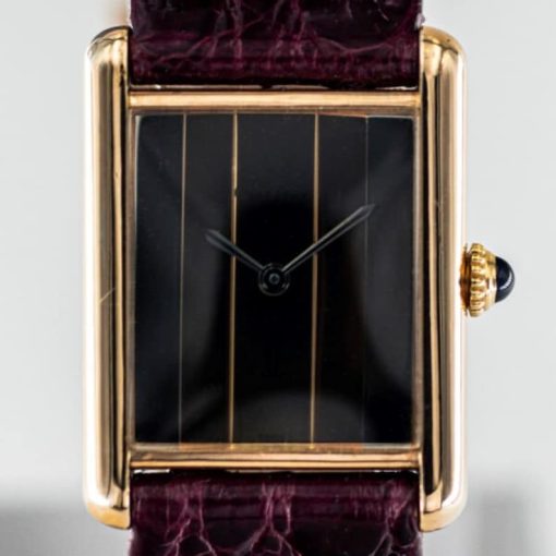 Must De Cartier Tank, 1980S Trinity Dial