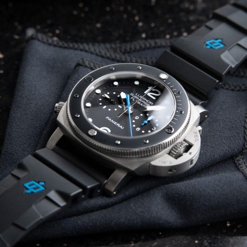 Panerai Luminor Submersible Flyback Chronograph 2022 Titanium Black PAM615