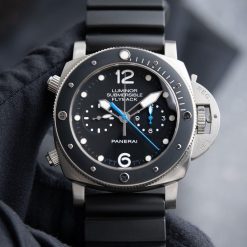 Panerai Luminor Submersible Flyback Chronograph 2022 Titanium Black PAM615