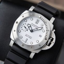 Panerai Submersible White Dial Stainless Steel Pam1223