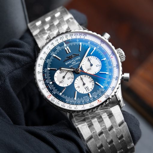 Breitling Navitimer 1 B01 Chronograph Blue Dial Bracelet 46mm