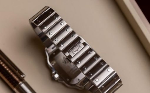 Cartier Add Dual Time Travel Complication to Santos Pilot’s Watch