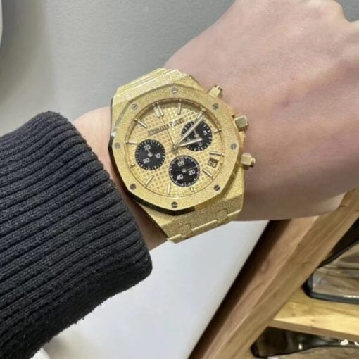 Audemars Piguet Royal Oak Chronograph 26240BA Frosted Yellow Gold 41mm