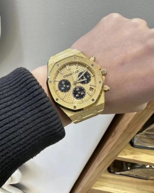 Audemars Piguet Royal Oak Chronograph 26240BA Frosted Yellow Gold 41mm