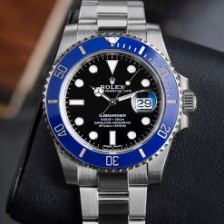 Rolex Submariner Date Stainless Steel MODDED Cookie Monster Oyster