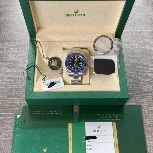 Rolex Submariner Date Stainless Steel MODDED Cookie Monster Oyster