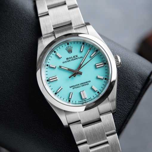 Rolex Oyster Perpetual 36 36mm Turquoise Dial Automatic Steel 126000