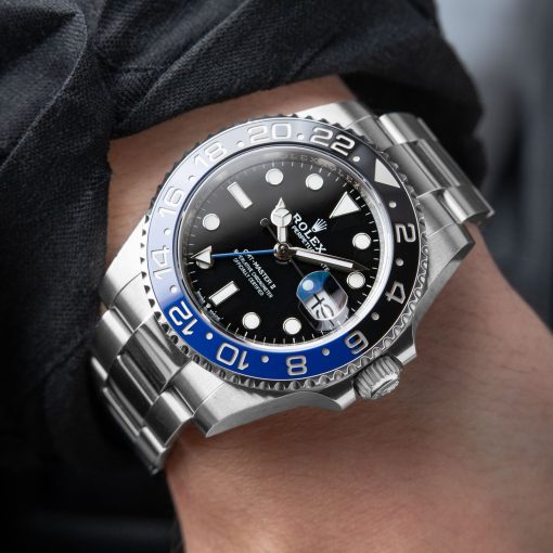 Rolex GMT-Master II Batman Oyster 2022 Ceramic Stainless Steel Bracelet 40