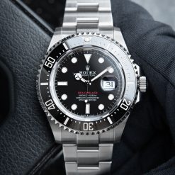 Rolex Sea-Dweller Oyster Perpetual Diver Black Ceramic Steel Bracelet 43mm