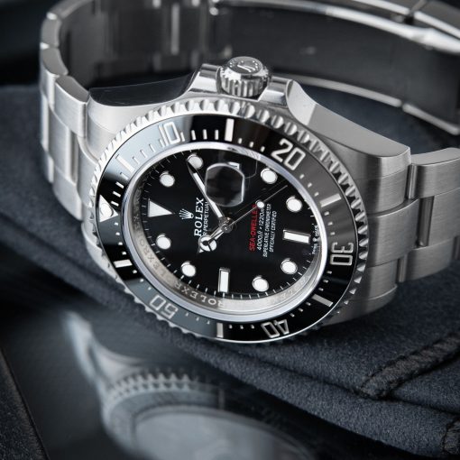 Rolex Sea-Dweller Oyster Perpetual Diver Black Ceramic Steel Bracelet 43mm