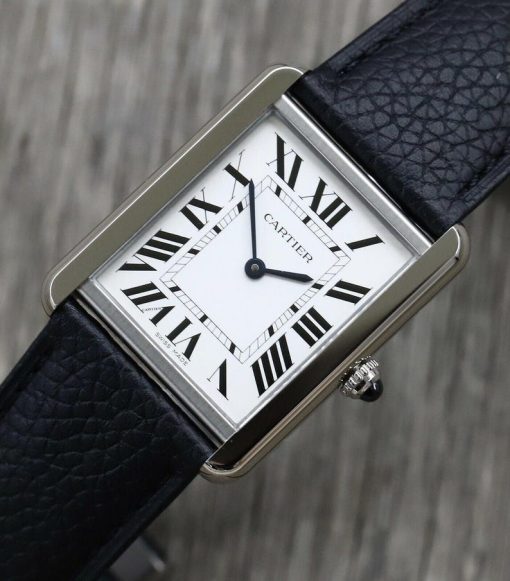 Tank Solo Large Quartz Cartier -Watches and Strap