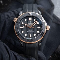 OMEGA Seamaster Professional Diver 300M SMP Rose Gold Ceramic Black 43.5mm