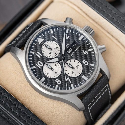 IWC Pilot’s Watch Chronograph “AMG” Edition UNWORN Carbon Fiber