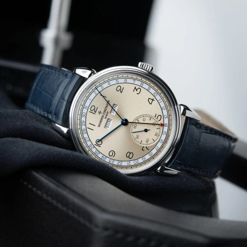 Vacheron Constantin Historiques 1942 Triple Calendrier Ivory Silver Blue