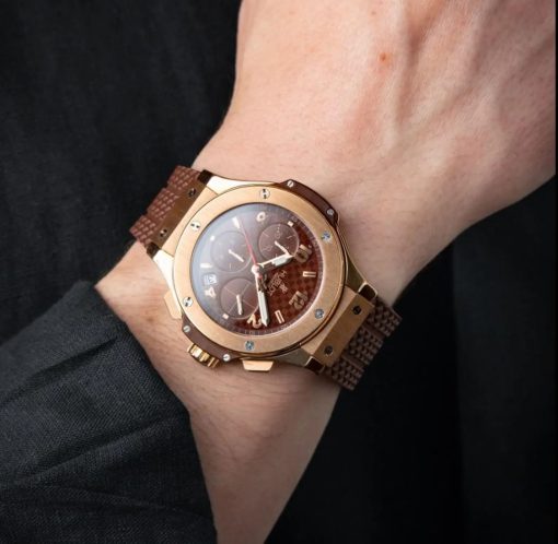 Hublot Big Bang Rose Gold Chocolate Dial 41mm