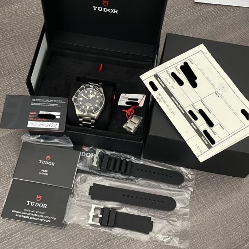 Tudor Black Bay 58 Blue Dial Aluminum Bezel Steel Bracelet Set 39mm 79030B