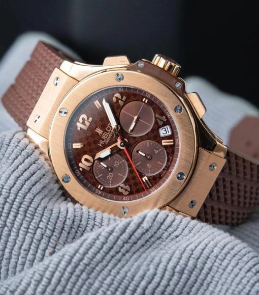 Hublot Big Bang Rose Gold Chocolate Dial 41mm