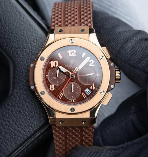 Hublot Big Bang Rose Gold Chocolate Dial 41mm