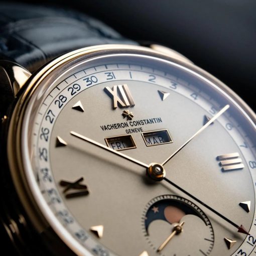 Vacheron Constantin Historiques 1948 Triple Calendar Blue Limited Edition Rose Gold Set