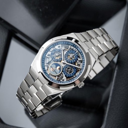 Vacheron Constantin Perpetual Calendar Ultra-Thin White Gold Skeleton