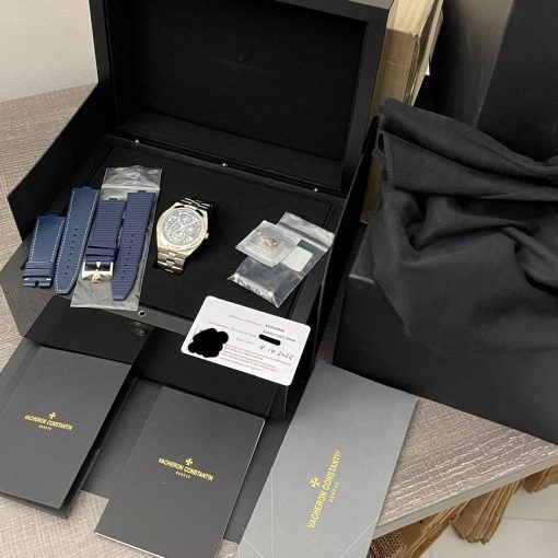Vacheron Constantin Perpetual Calendar Ultra-Thin White Gold Skeleton
