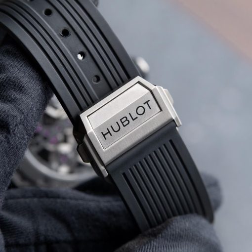 Strap watches – Hublott Big Bang Meca-10 Days Power Reserve Titanium Skeleton Openworked 45