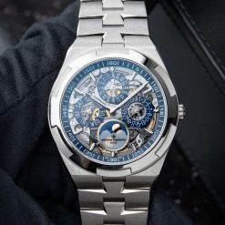 Vacheron Constantin Perpetual Calendar Ultra-Thin White Gold Skeleton