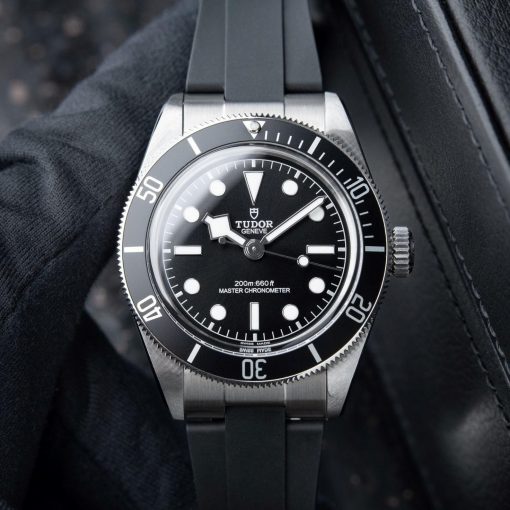 Tudor Black Bay 4/2024 200M Black Dial Steel Rubber 7941A1A0 Monochrome