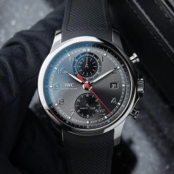 IWC Portugieser Yacht Club Chronograph Grey Steel Automatic Portuguese Set