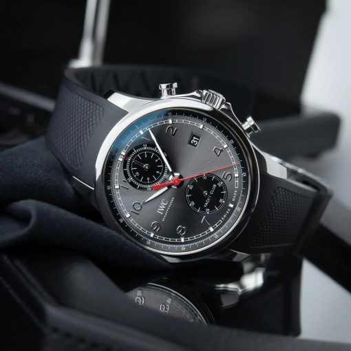 IWC Portugieser Yacht Club Chronograph Grey Steel Automatic Portuguese Set