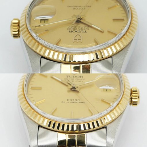 Tudor Oyster Prince Date Day Two Tone – Champagne Dial