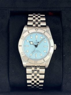 Vintage 2025 Tudor Black Bay 54 37mm 79000 Stainless Steel Blue Textured Dial