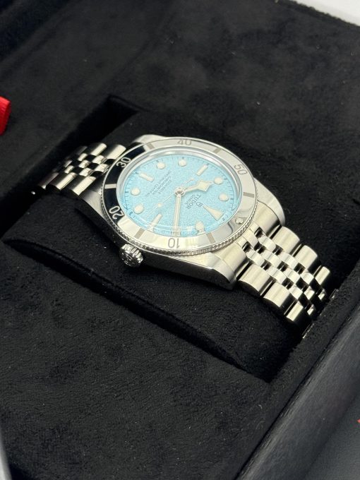 Vintage 2025 Tudor Black Bay 54 37mm 79000 Stainless Steel Blue Textured Dial