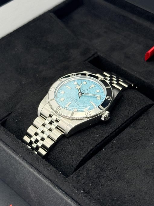 Vintage 2025 Tudor Black Bay 54 37mm 79000 Stainless Steel Blue Textured Dial